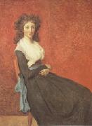 David, Jacques-Louis Madame Charles-Louis Trudaine (mk05) Spain oil painting artist